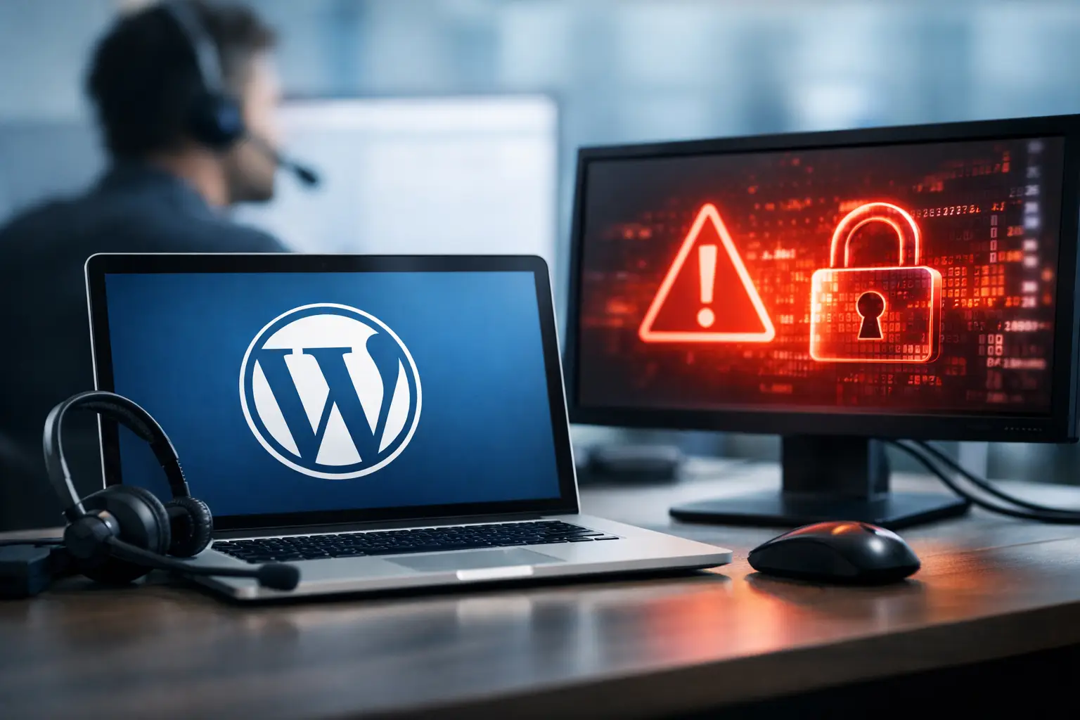 WordPress Support bei Ausfall und Sicherheitsalarm