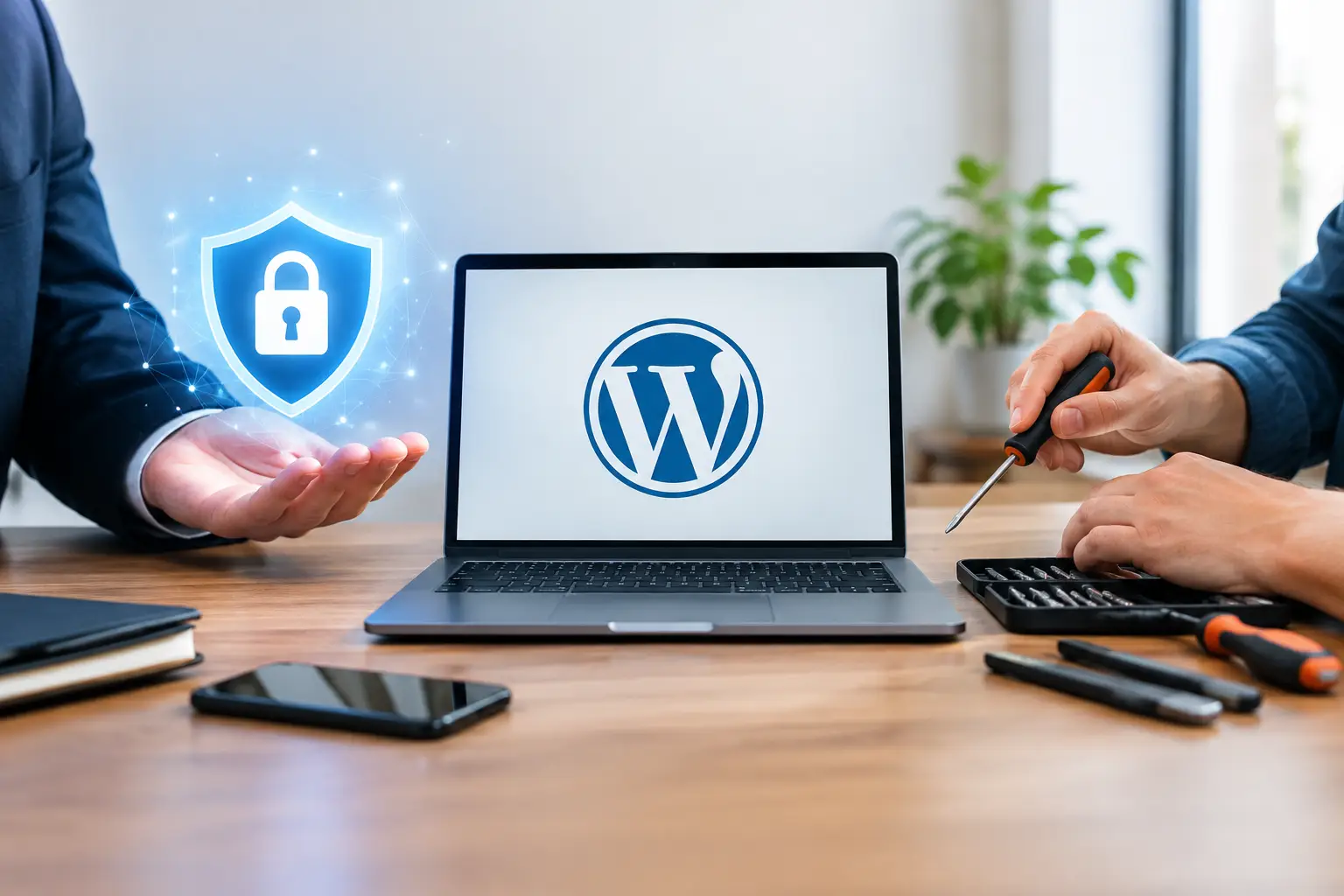 WordPress Sicherheitsservice versus Eigenpflege