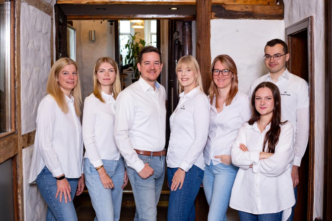 Das Team der Motion Media GmbH in Osnabrück